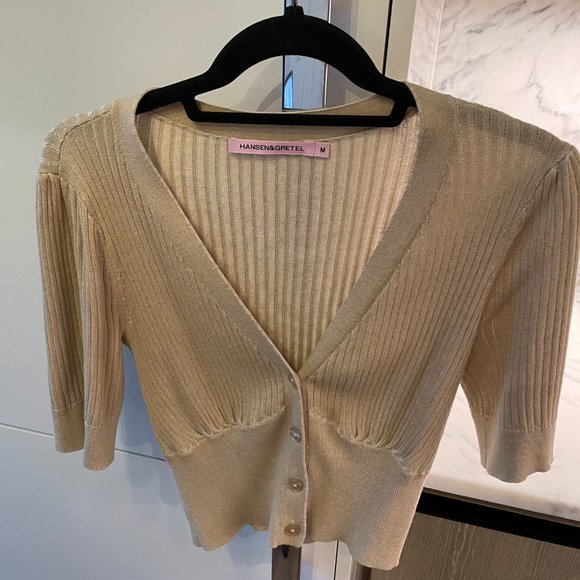 Hansen & Gretel Bernie Ribbed Cardigan | MEDIUM - Picture 5 of 10